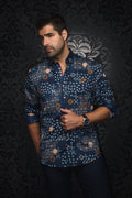 CHEMISE | FlORIANI, Navy Orange