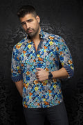CHEMISE | FLORINA, Turquoise Multi