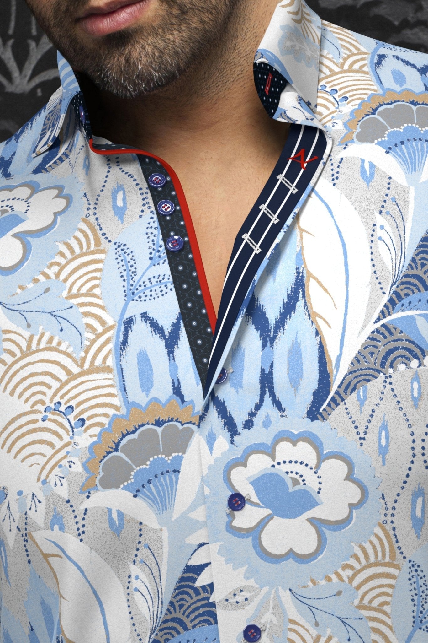 CHEMISE | FLYN, Light Blue