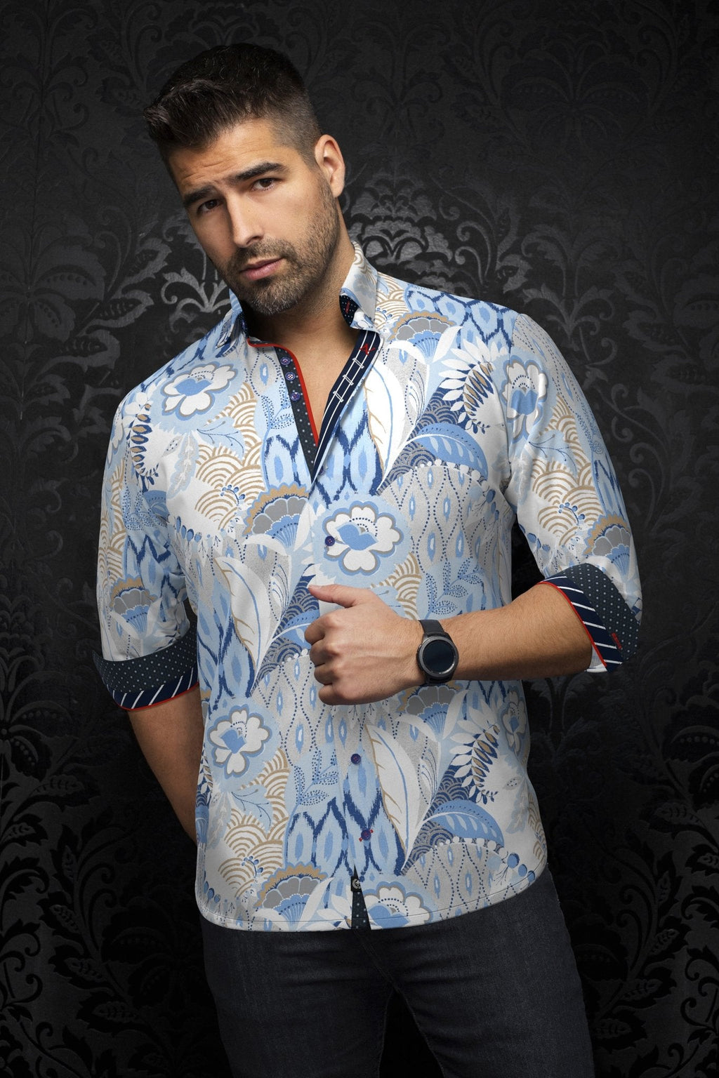 CHEMISE | FLYN, Light Blue