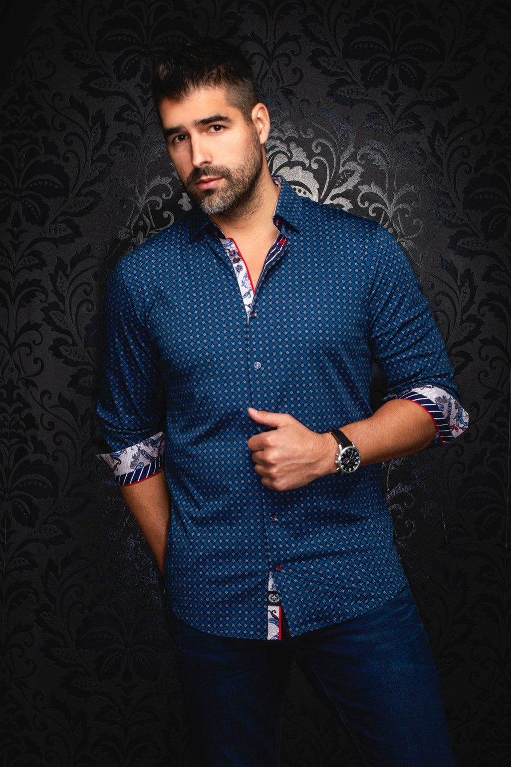CHEMISE | GENESIS, Navy