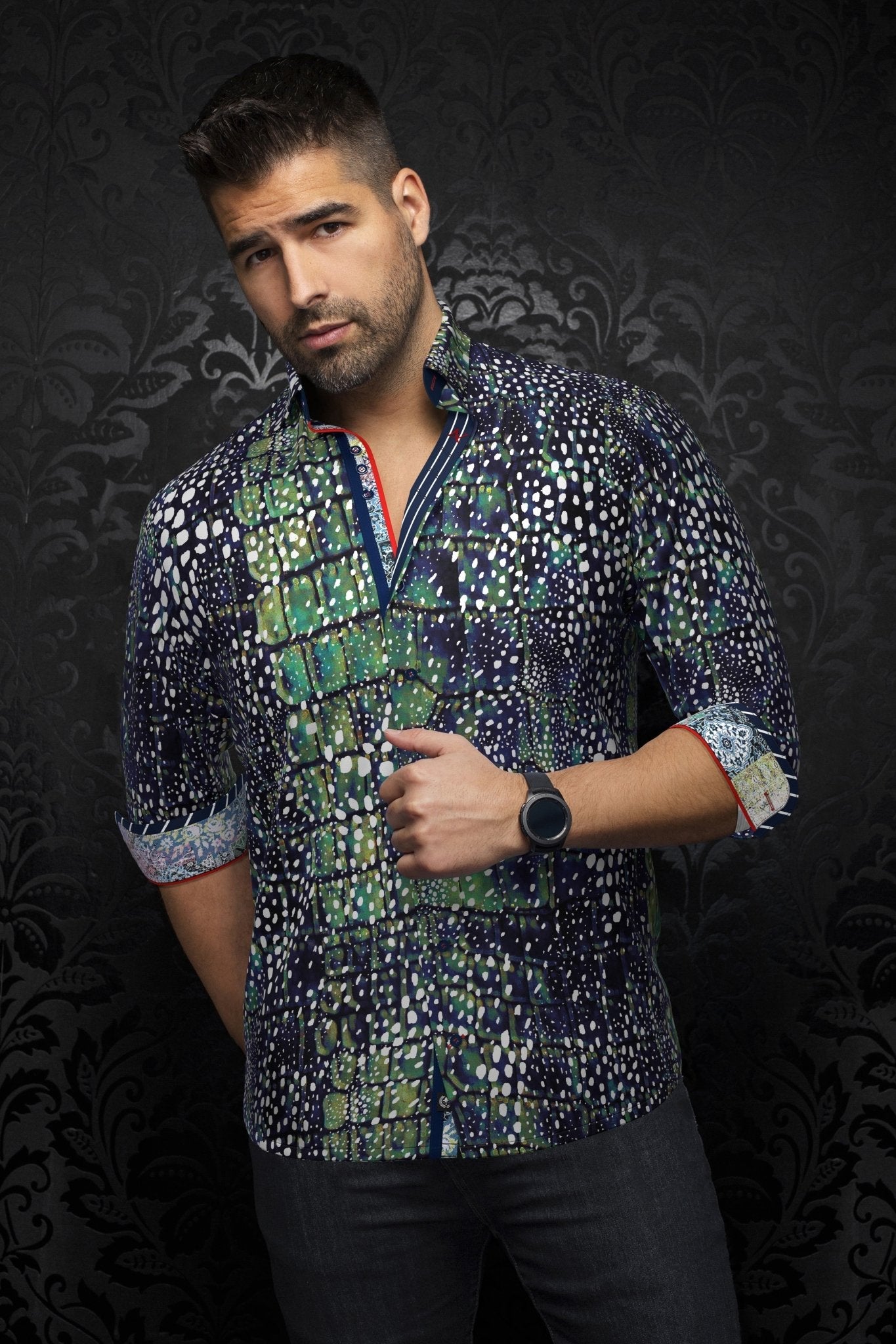 CHEMISE | GOZZI, Green