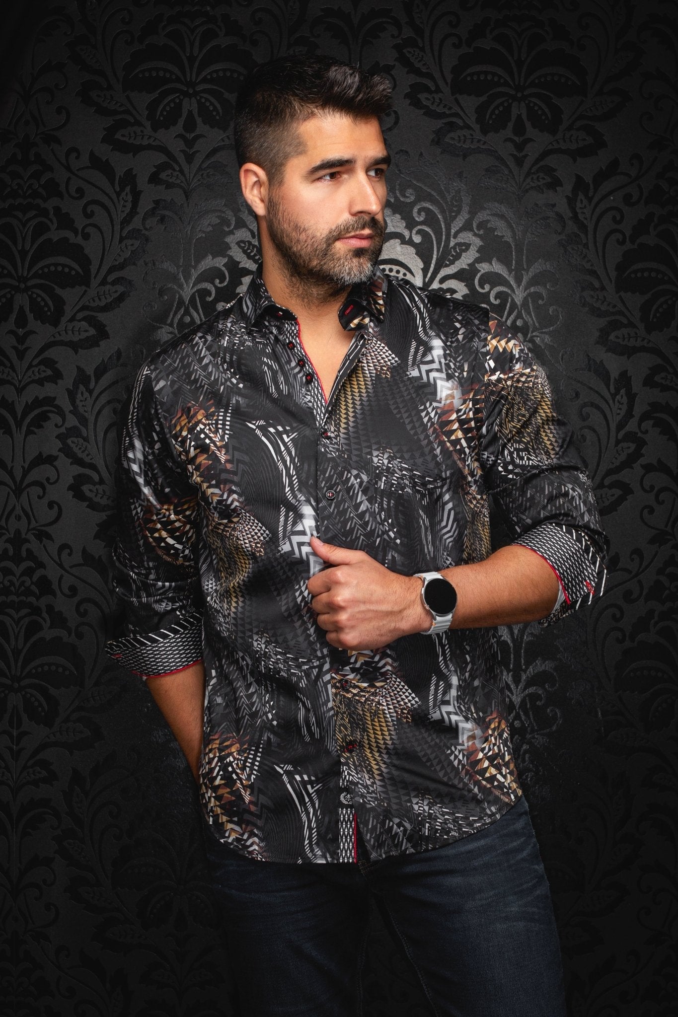 CHEMISE | GROOVE, Black Gold