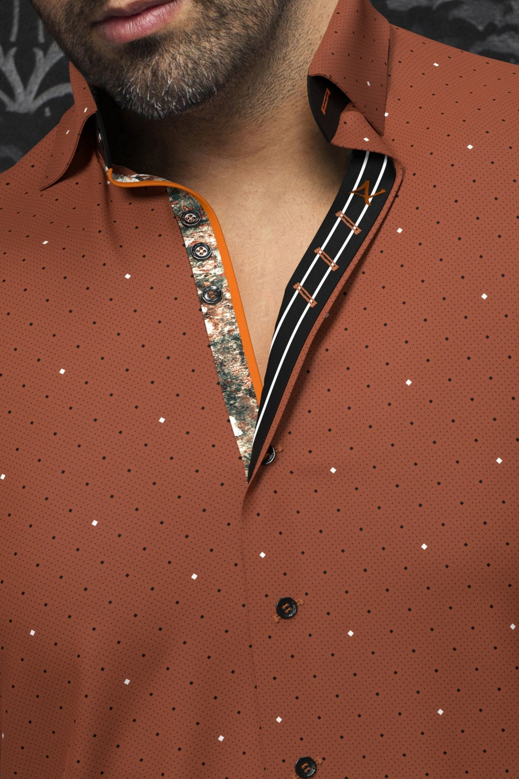 CHEMISE | LANZANI, Rust