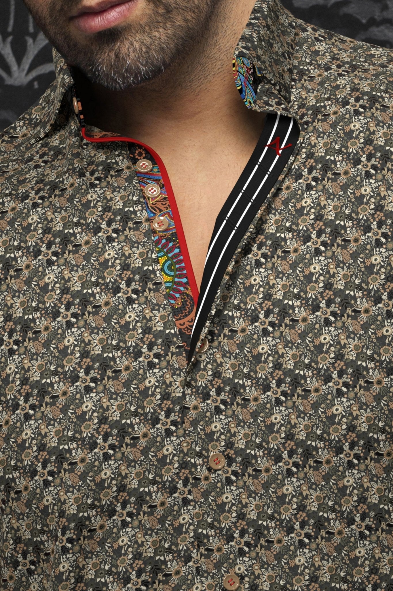 CHEMISE | MADDOX, Dark Grey