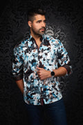 CHEMISE | MAGNUS, Turquoise