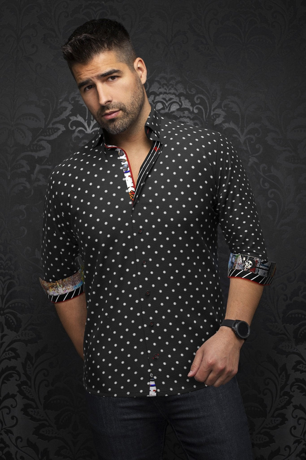 CHEMISE | NEUMANN, Black Slate