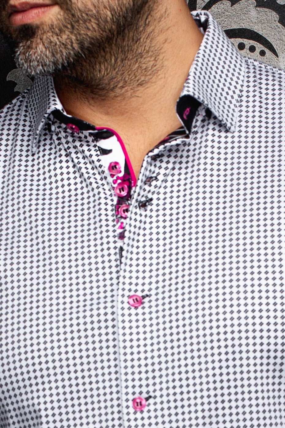 CHEMISE | POLGAR, Black Grey