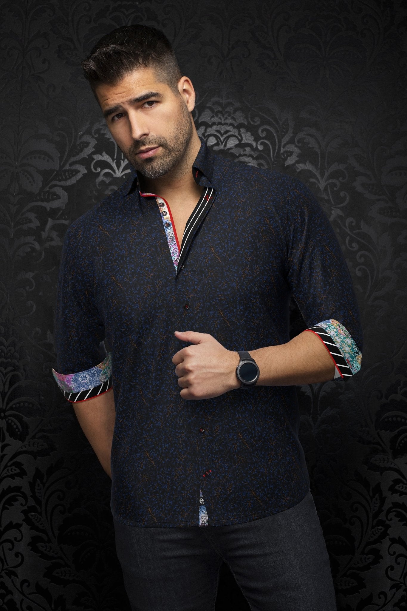 CHEMISE | QUINN, Black Royal