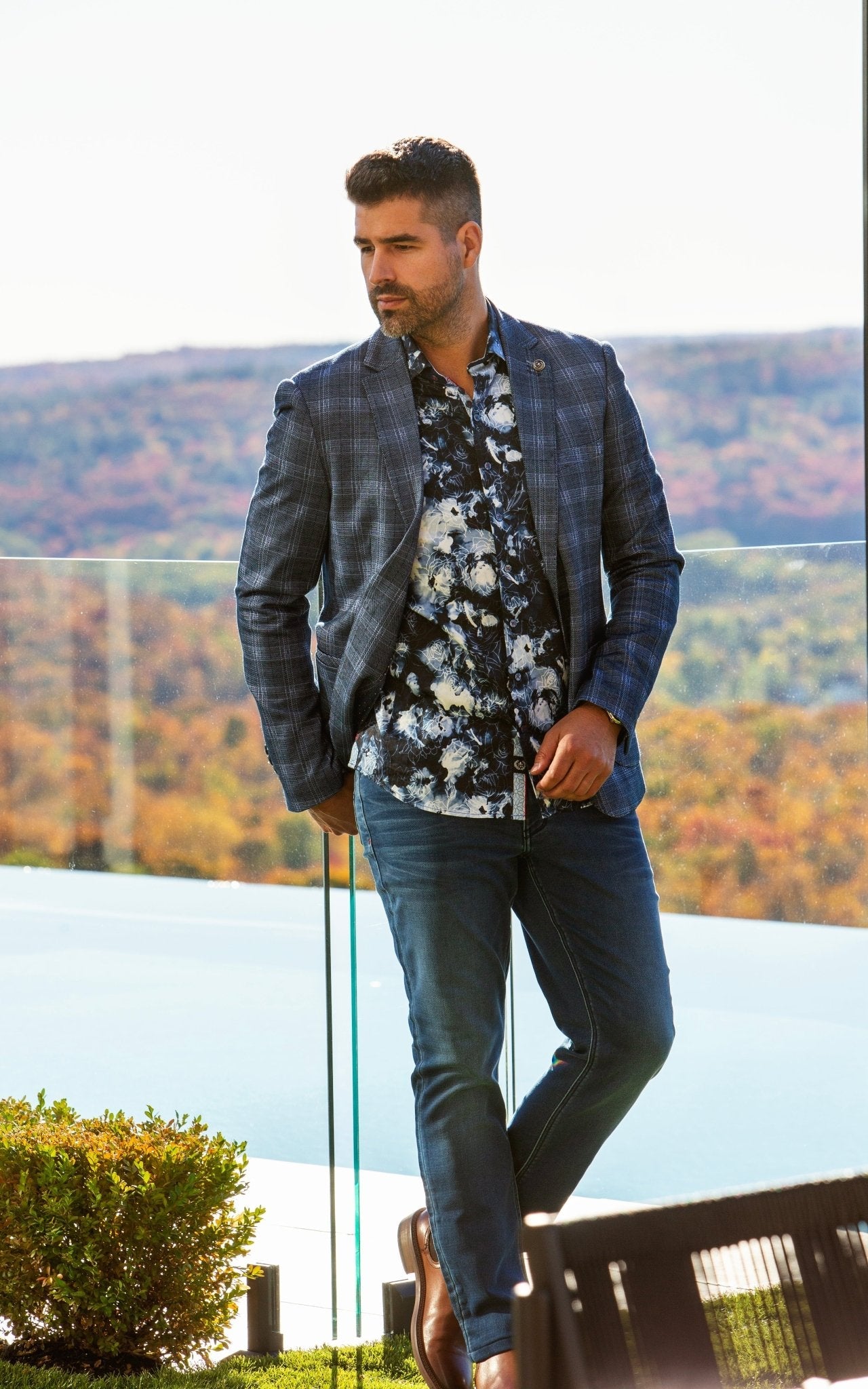CHEMISE | ROSARUGOSA, Navy