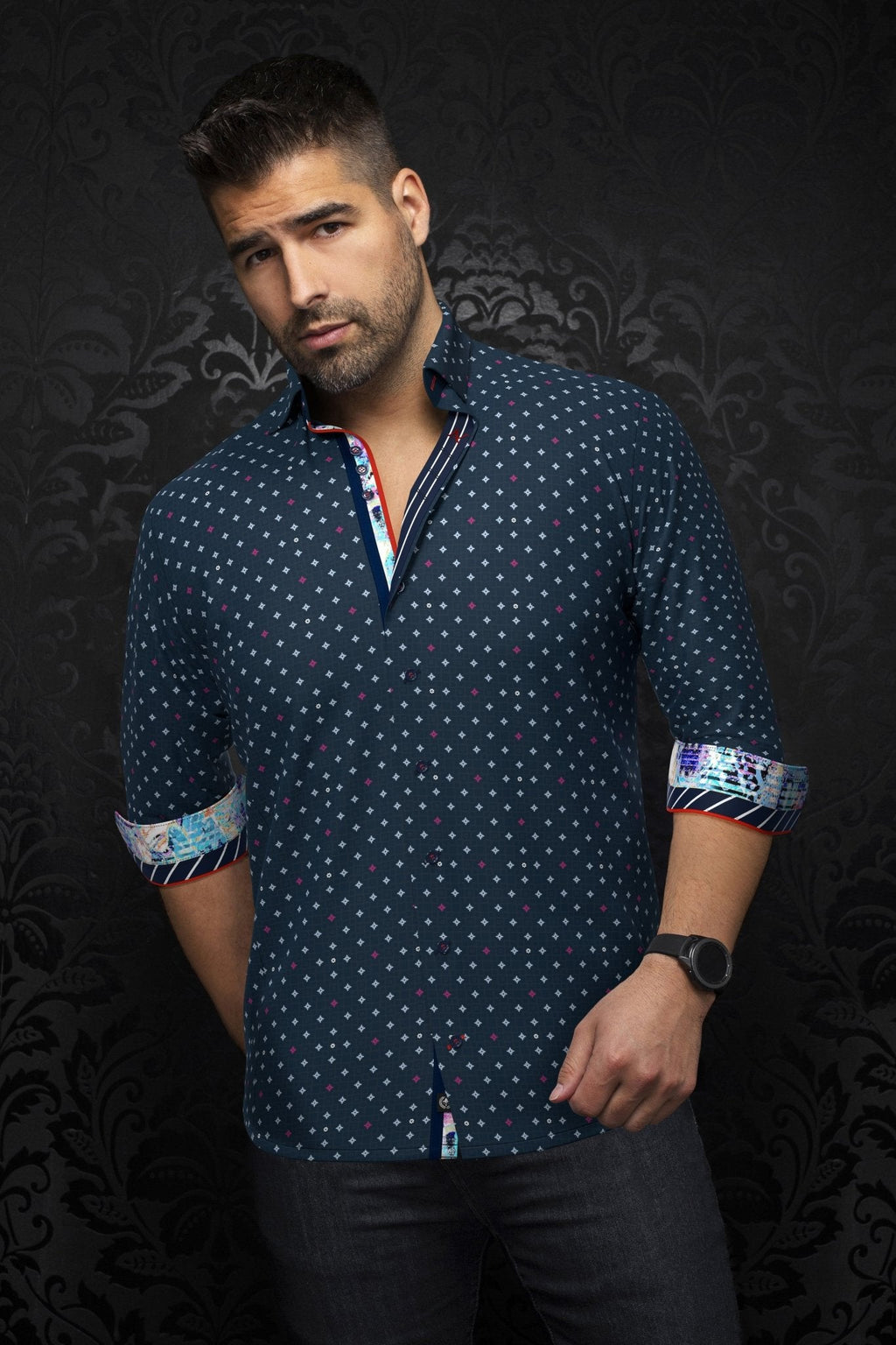 CHEMISE | ROWAN, Navy