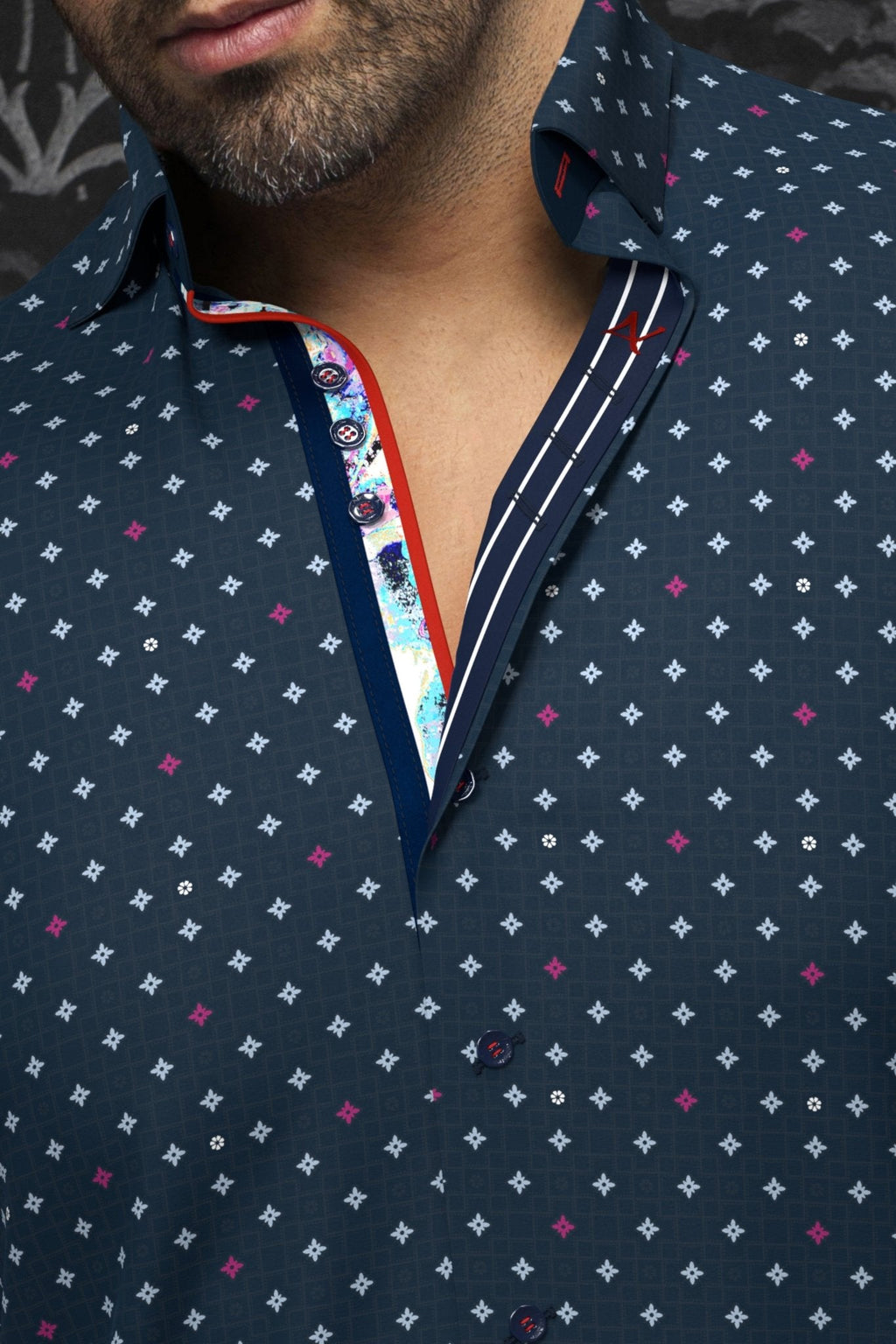 CHEMISE | ROWAN, Navy
