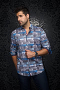 CHEMISE | SARNELLI, White Blue