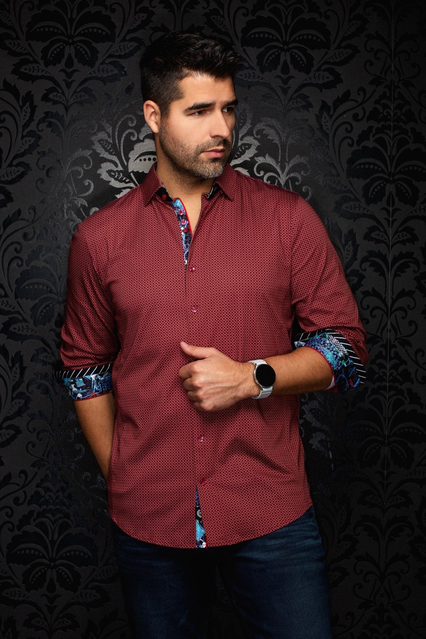 CHEMISE | SUNDANCE, Burgundy