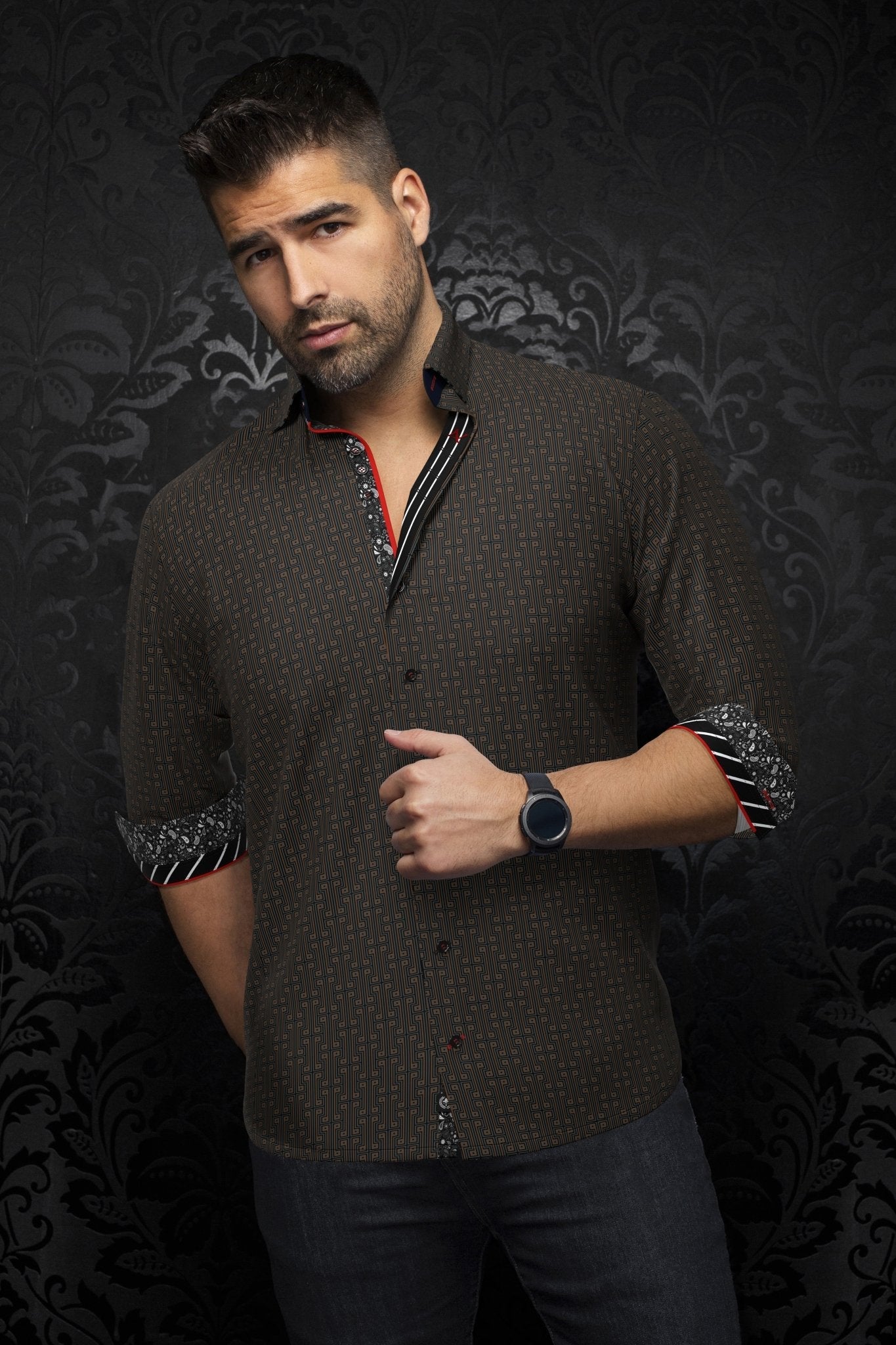 CHEMISE | UNDERWOOD, Black Gold
