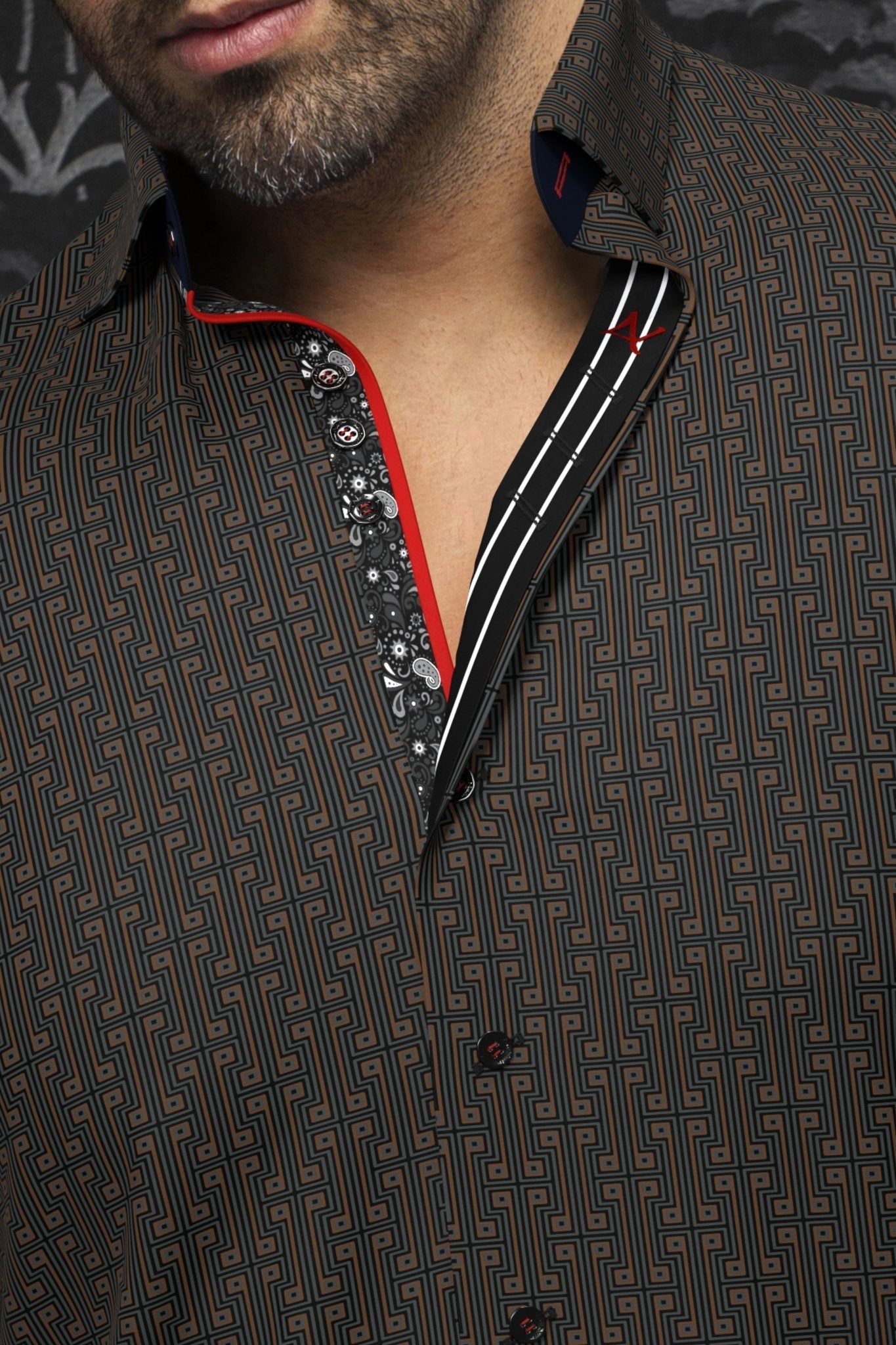 CHEMISE | UNDERWOOD, Black Gold