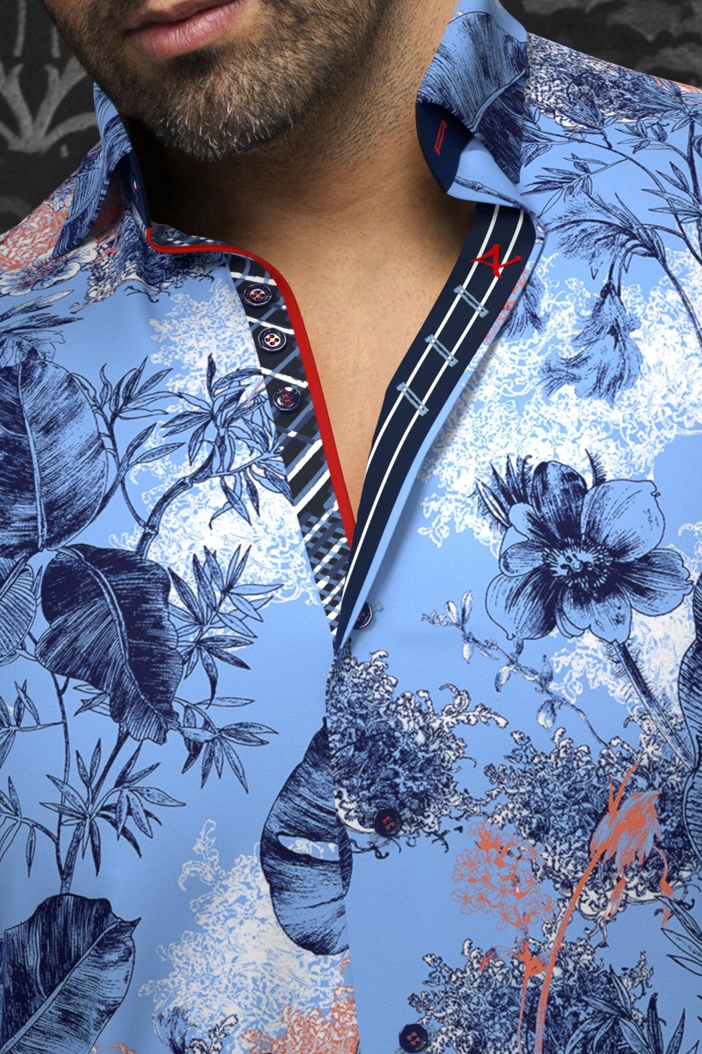 CHEMISE | ZANE, Cobalt