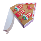 Coffret Cadeau Mini Piñata Maison Marron en Pain d'Épices par Lula Flora - La Braderie de Mode Québécoise en Ligne