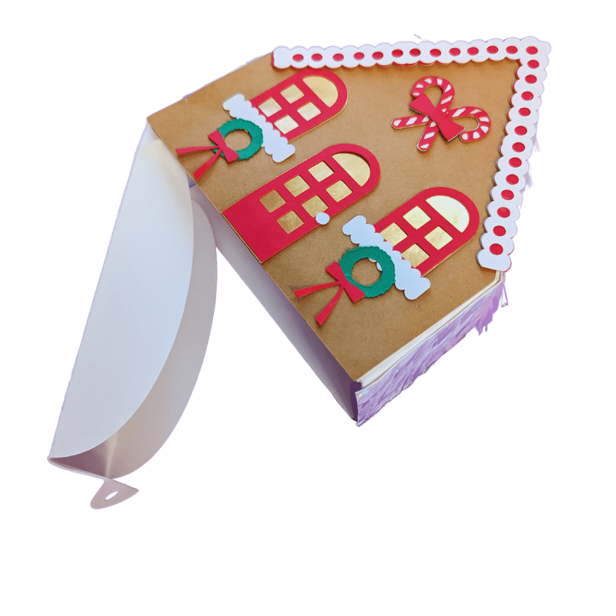 Coffret Cadeau Mini Piñata Maison Marron en Pain d'Épices par Lula Flora - La Braderie de Mode Québécoise en Ligne