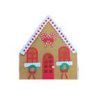 Coffret Cadeau Mini Piñata Maison Marron en Pain d'Épices par Lula Flora - La Braderie de Mode Québécoise en Ligne