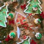 Coffret Cadeau Mini Piñata Maison Marron en Pain d'Épices par Lula Flora - La Braderie de Mode Québécoise en Ligne