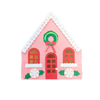 Coffret Cadeau Mini Piñata Maison Rose en Pain d'Épices par Lula Flora - La Braderie de Mode Québécoise en Ligne