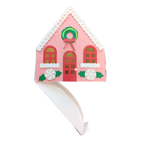 Coffret Cadeau Mini Piñata Maison Rose en Pain d'Épices par Lula Flora - La Braderie de Mode Québécoise en Ligne