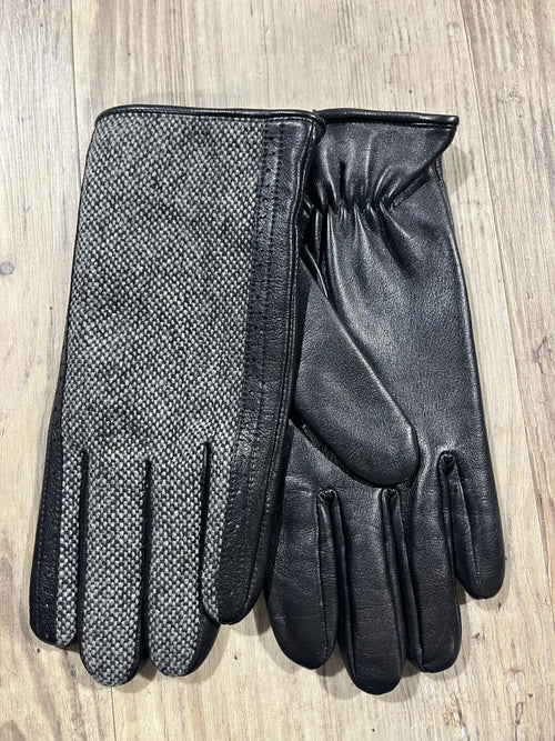 Gants en cuir et laine - Femmes - La Braderie de Mode Québécoise en Ligne