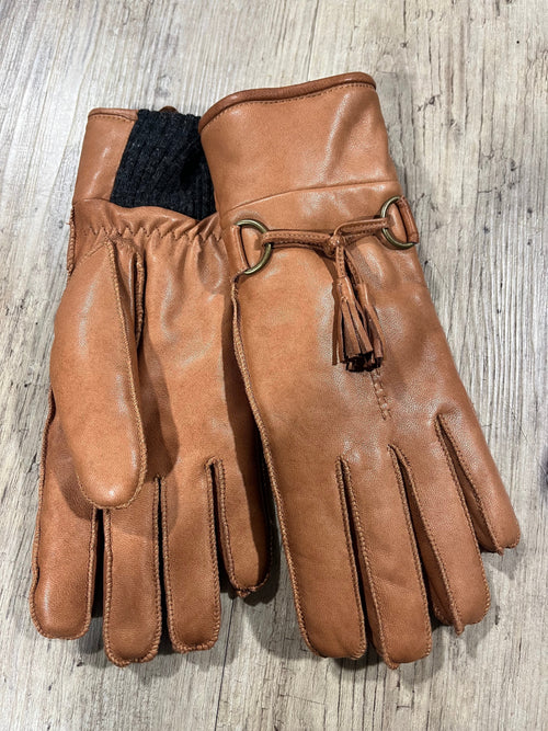 Gants en Cuir - Femmes - La Braderie de Mode Québécoise en Ligne