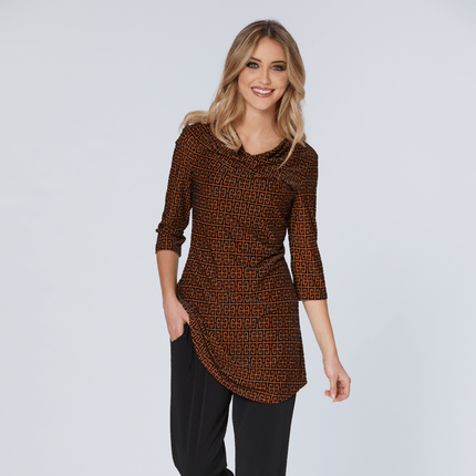 Greco - Tunique - par Luc Fontaine - La Braderie de Mode Québécoise en Ligne