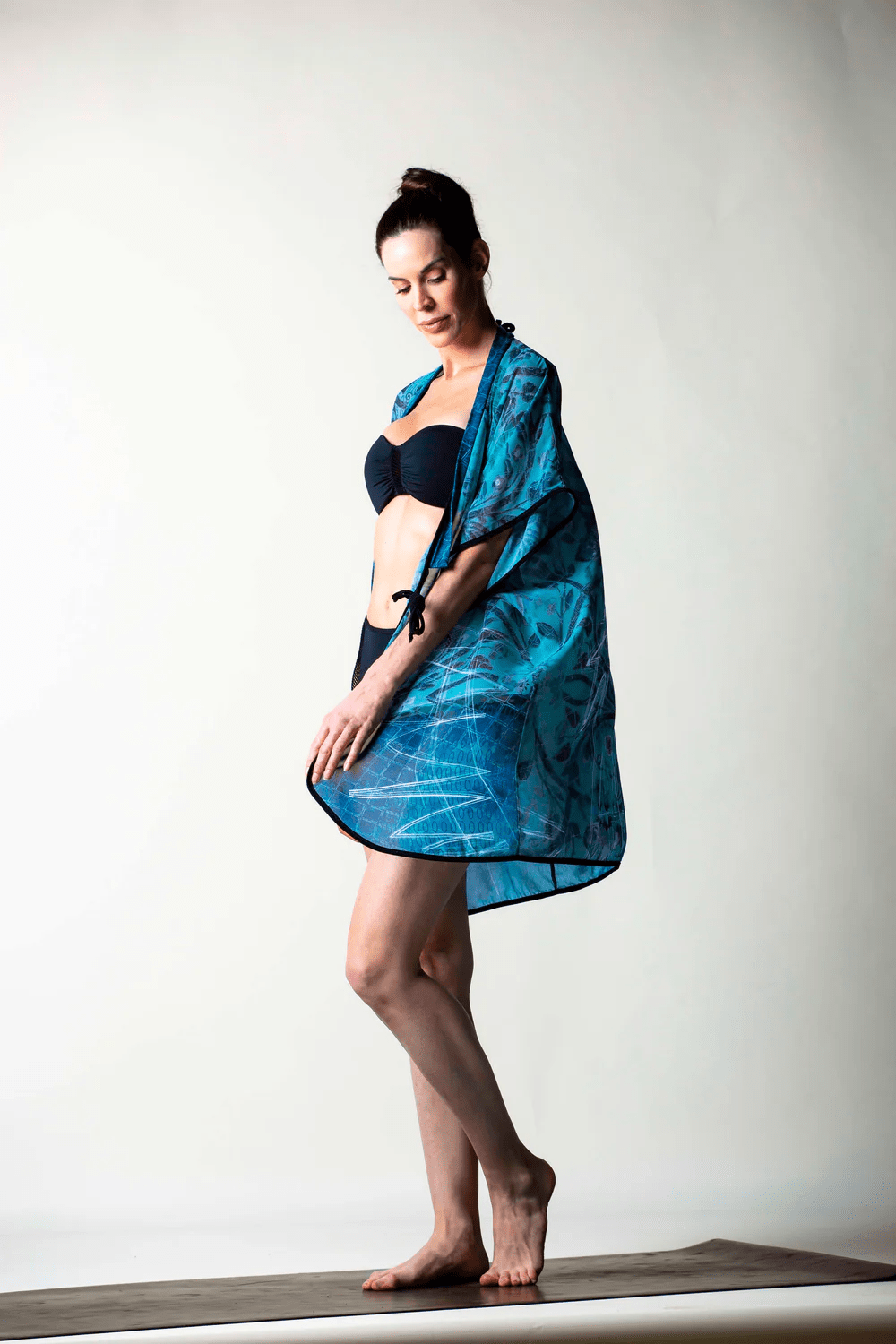 Kimono Court no.456 - Lagon - La Braderie de Mode Québécoise en Ligne