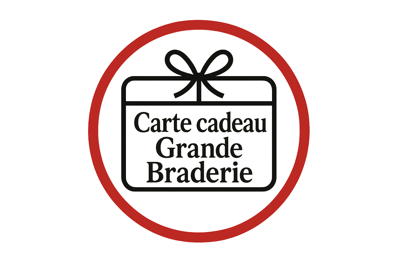 Logo Carte cadeau Grande Braderie
