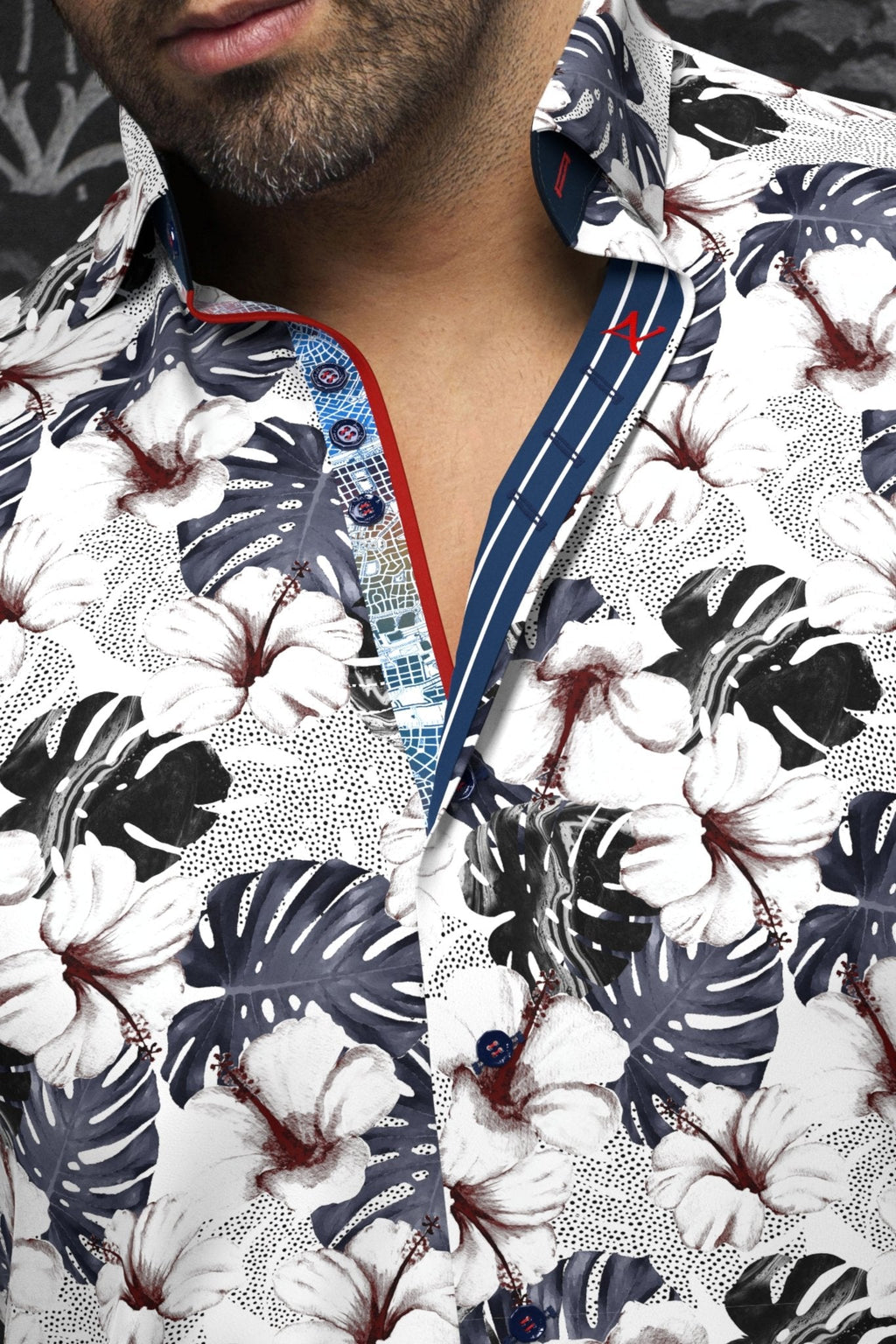 Manches Courtes | AXEL, White Denim