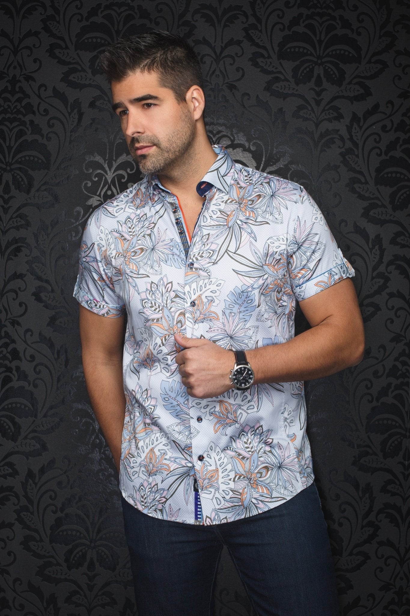 Manches Courtes | CORRADO, Light Blue