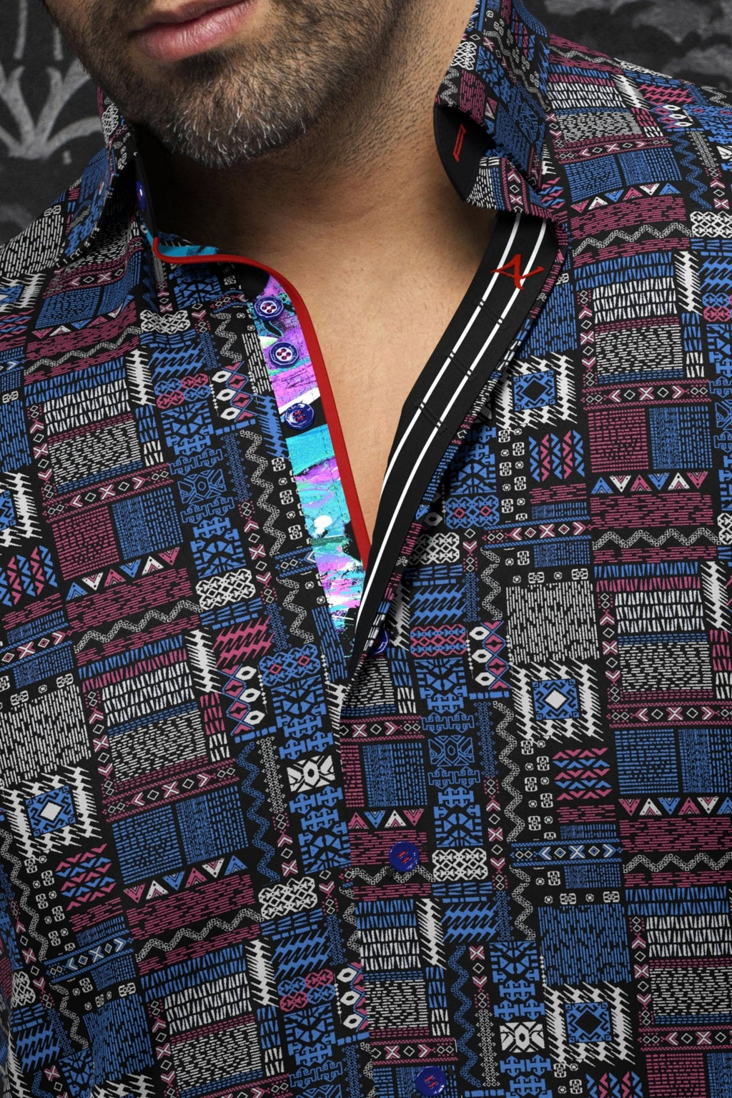 MANCHES COURTES EXTENSIBLE | FINLAY, Black Multi