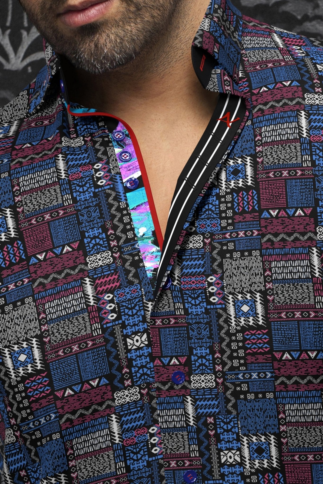 MANCHES COURTES EXTENSIBLE | FINLAY, Black Multi
