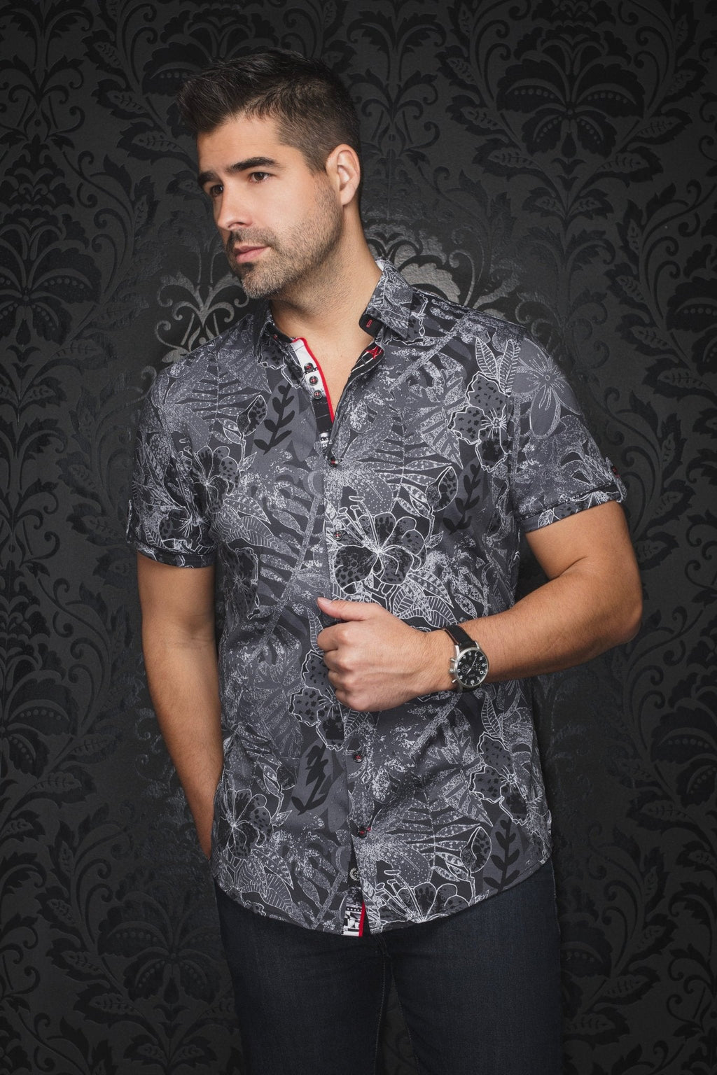 MANCHES COURTES EXTENSIBLE | RONALDO, Black