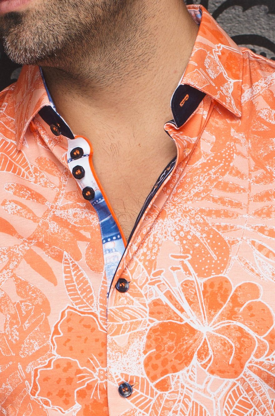 MANCHES COURTES EXTENSIBLE | RONALDO, Orange