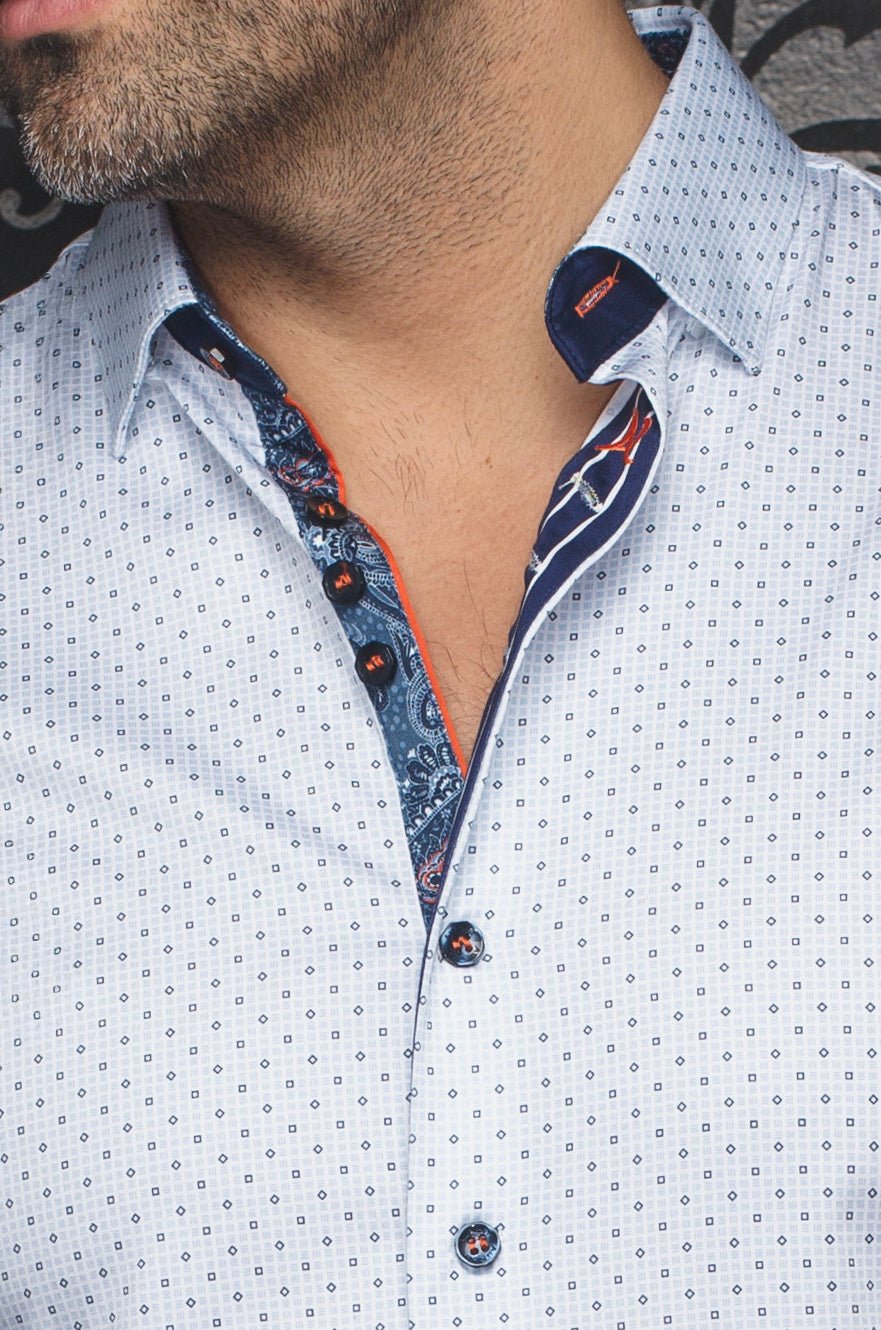Manches Courtes | FARO, White Blue