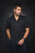 Manches Courtes Flat Collar | WAIKIKI, Black
