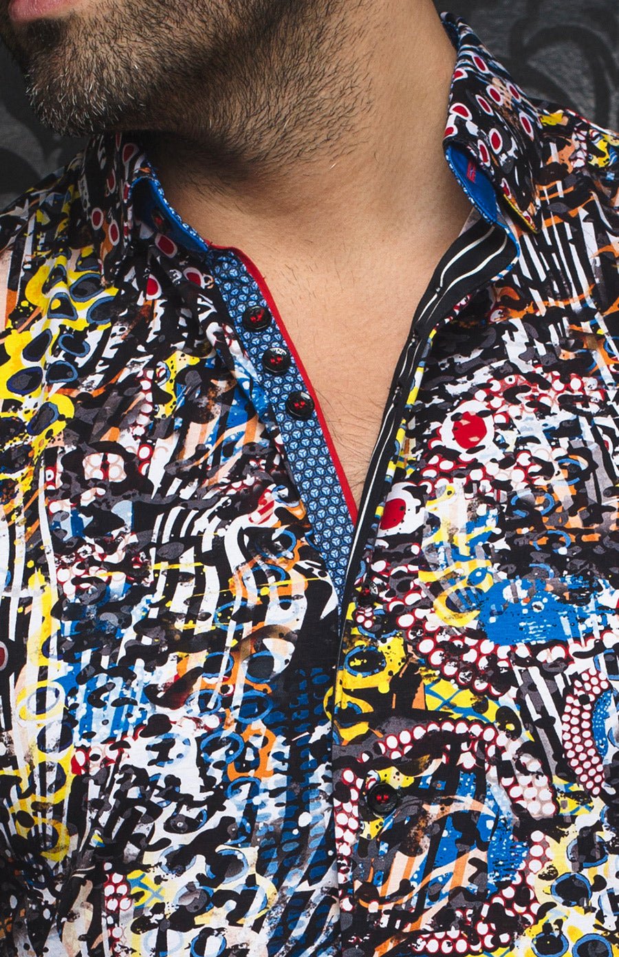 Manches Courtes Extensible | FUTUNA, Yellow Multi