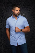 MANCHES COURTES PERFORMANCE | GALVINI , Light Blue