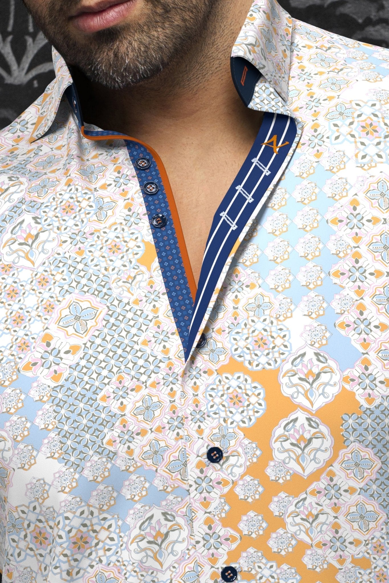 Manches Courtes | PRUCE, White Pink Orange