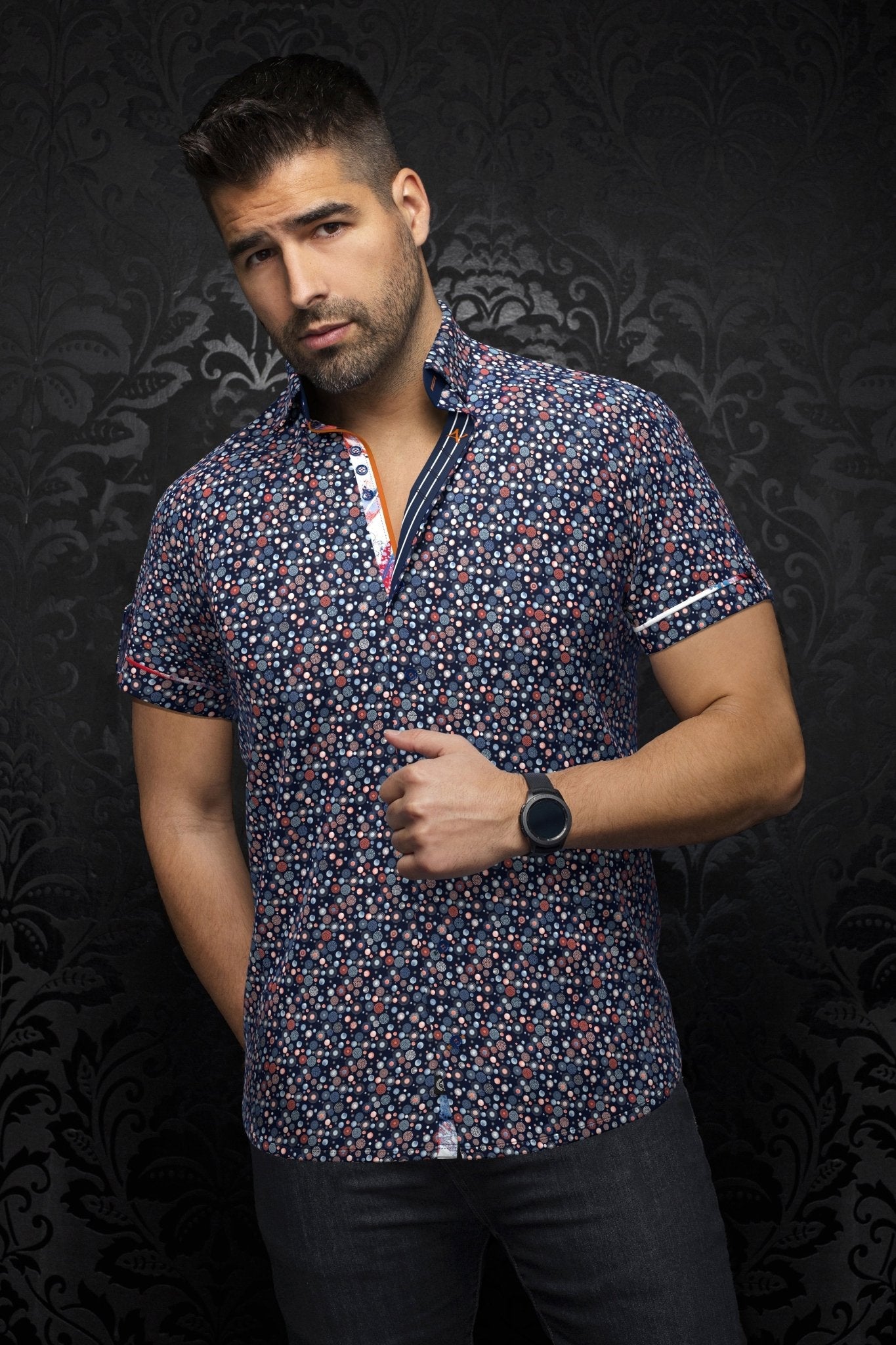 Manches Courtes | SPIRO, Navy