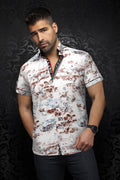 Manches Courtes | SUAREZ, White Beige