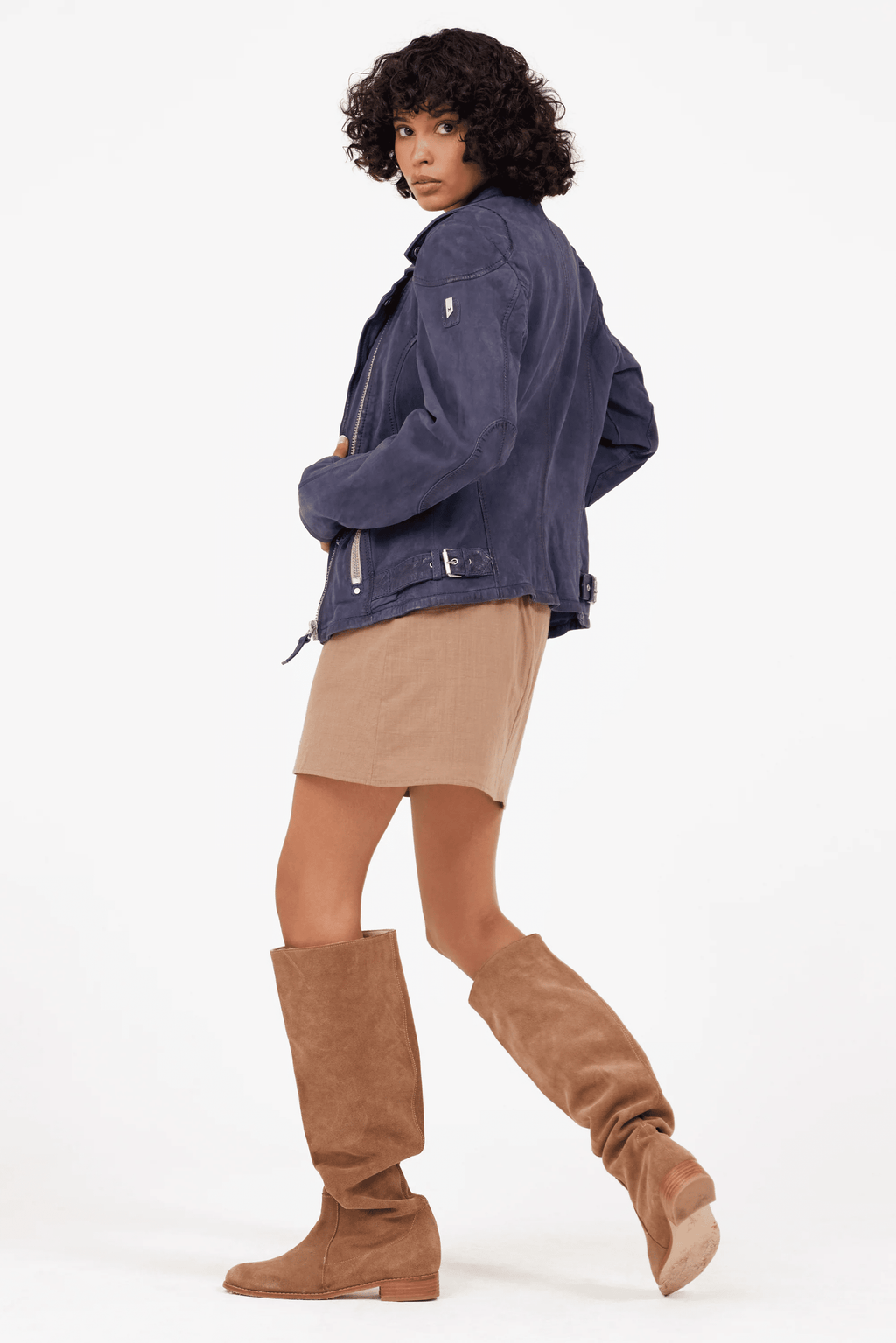 MANTEAU CUIR FEMME - KARYN 2 RF - La Braderie de Mode Québécoise en Ligne