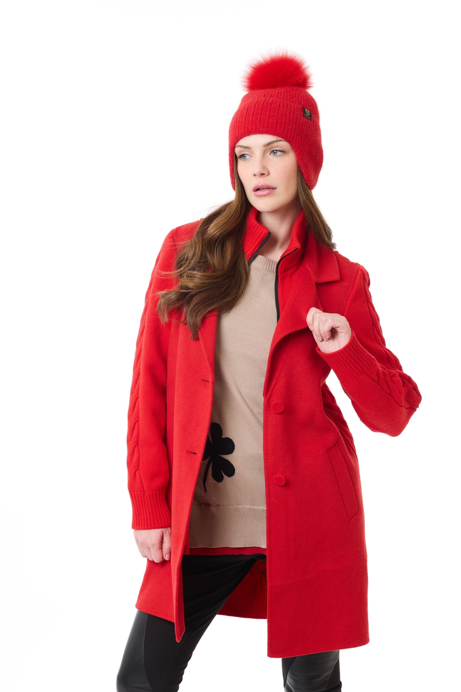 Manteau NINA mi - saison par Furlux - La Braderie de Mode Québécoise en Ligne