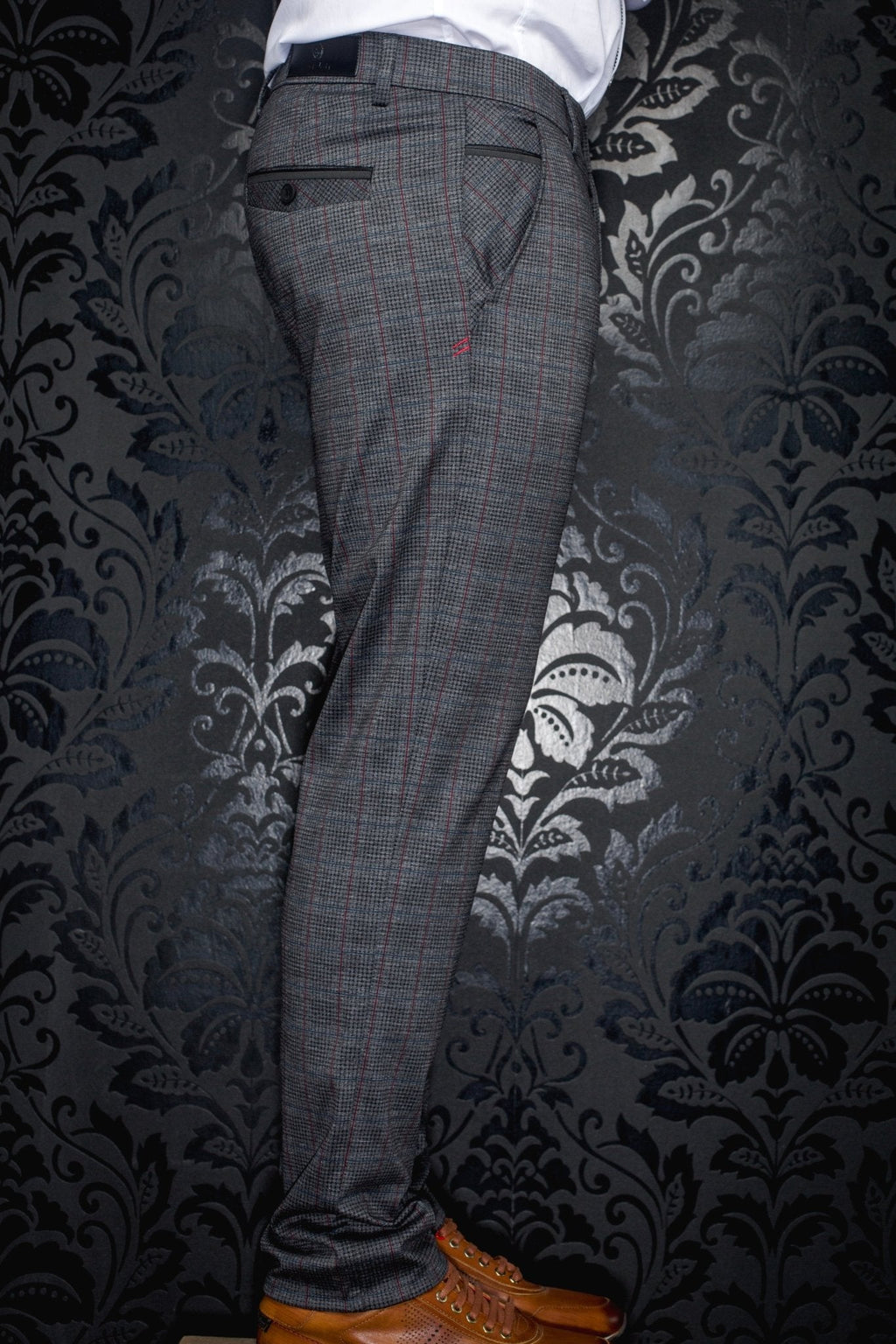 PANTALON | BERETTA-TAYLOR, Dark Grey Multi