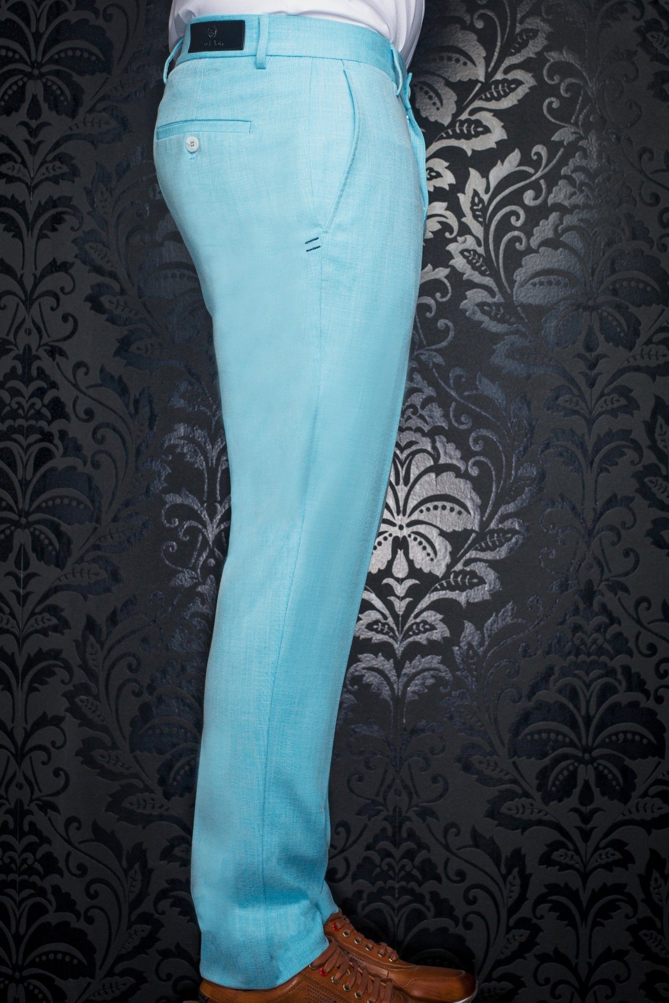 PANTALON | WESSON-LANCASTER, Turquoise