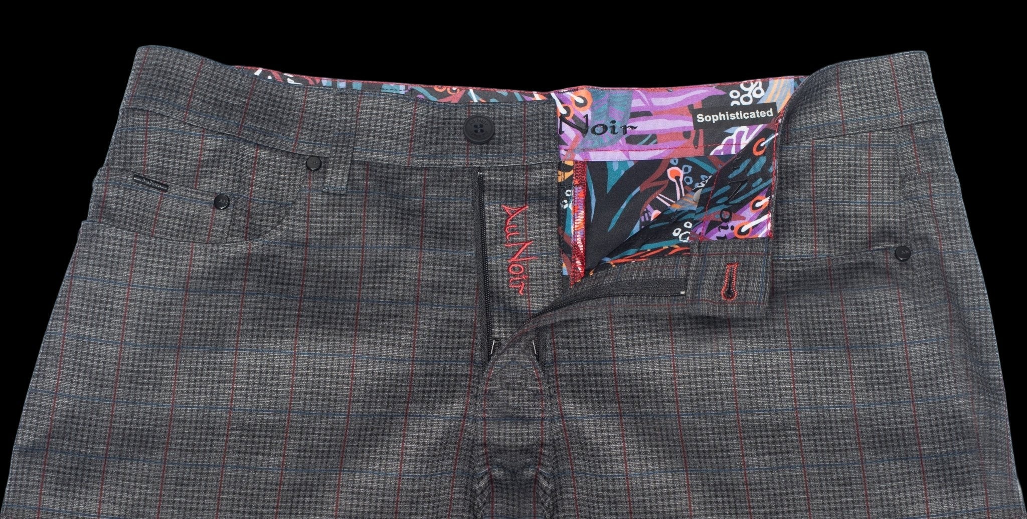 PANTALON | WINCHESTER-TAYLOR, Dark Grey Multi